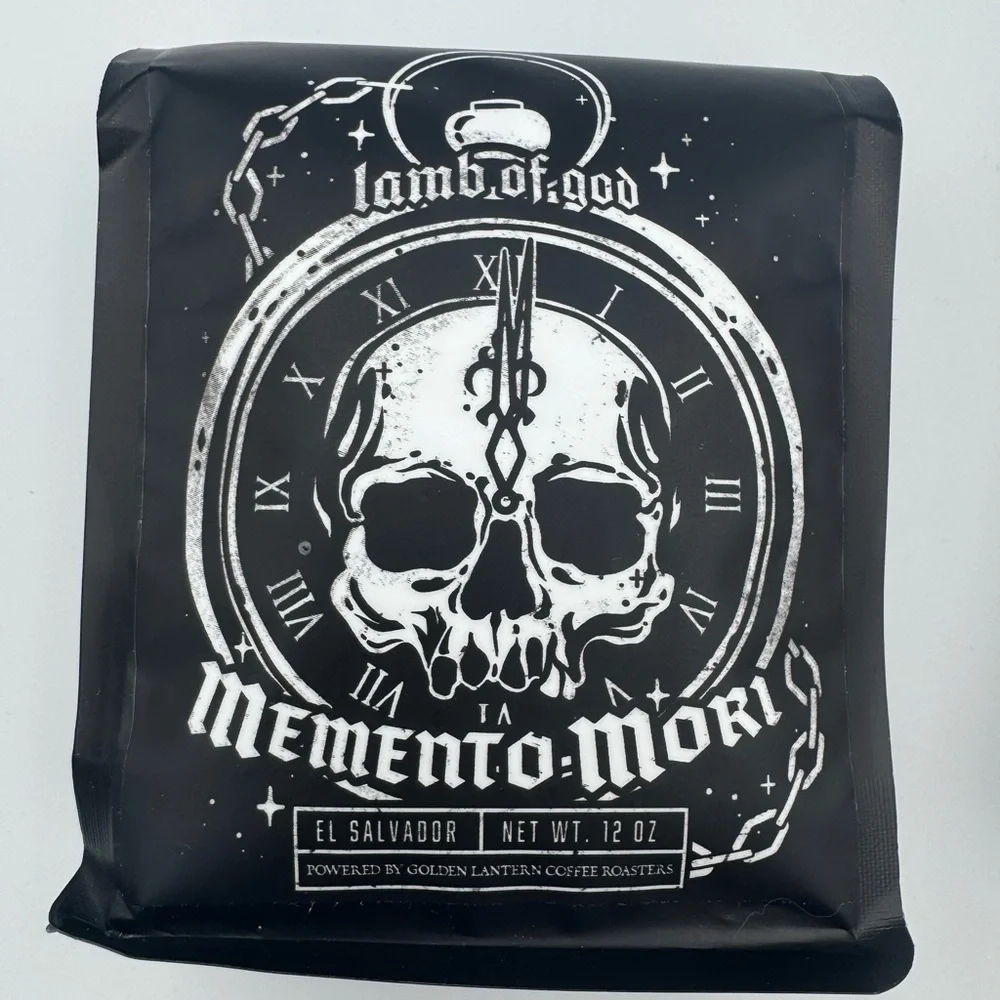 Lamb of‎ God Coffee Set Memento Mori Overlord Sealed Metal Merch 12oz
